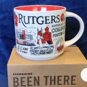 Starbucks Been There Rutgers Mug